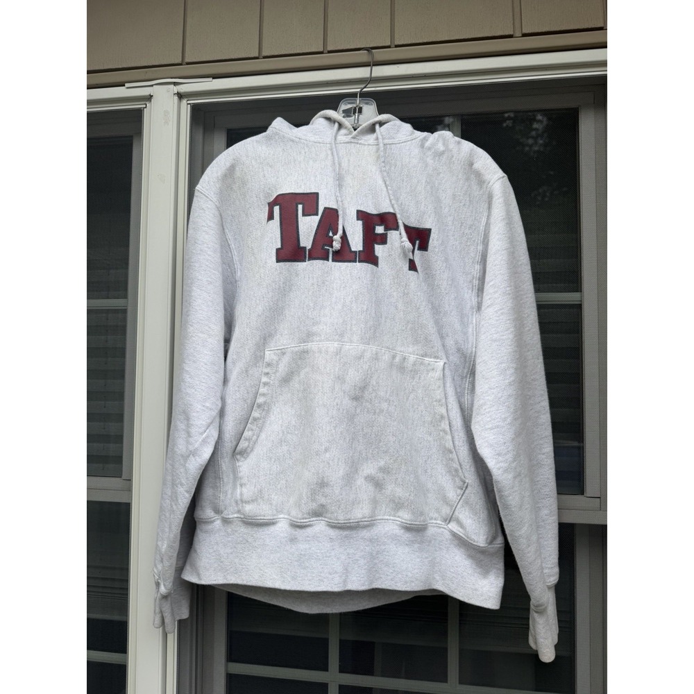 Vintage Champion Reverse Weave Taft Sweatshirt Hoodie Mens Medium